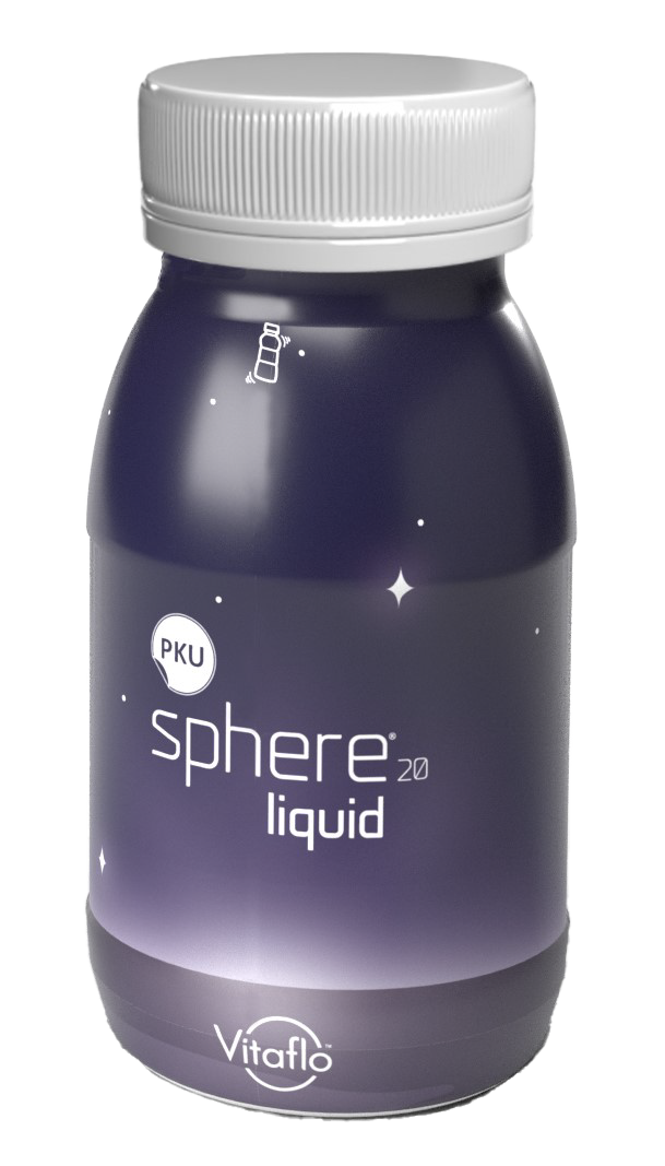 PKU Vitaflo Sphere liquid bottle 