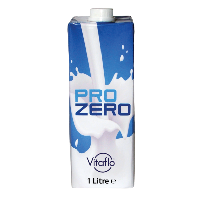1 litre Vitaflo Pro Zero milk carton 