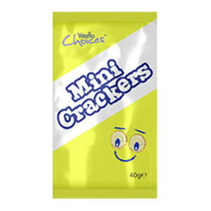 Yellow packet of Vitaflo mini crackers