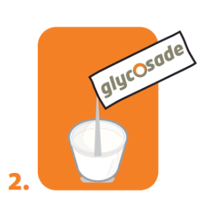 step two glycosade graphic