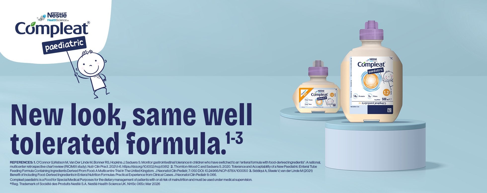 Compleat® Paediatric banner
