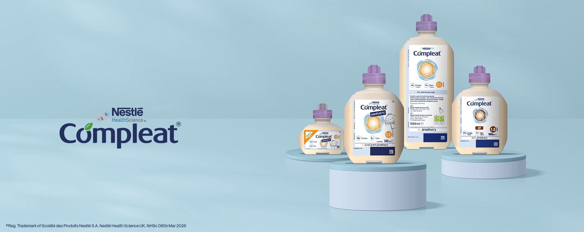 Compleat, Compleat paediatric, Simplink banner