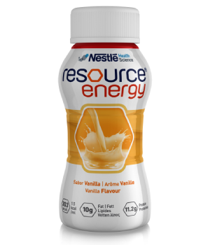 Resource Energy is a 1.5 kcal/ml ready to drink oral nutritional supplement...