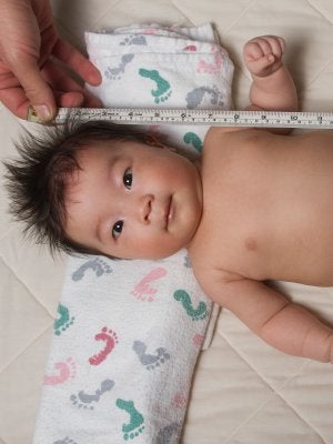 Growth disorder: Baby is measured