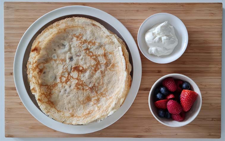 Pancake prep