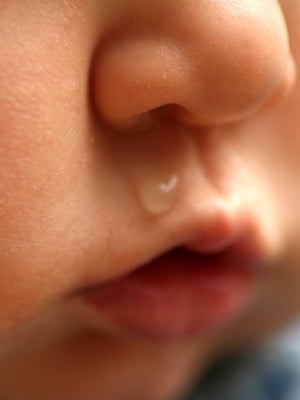baby runny nose cough