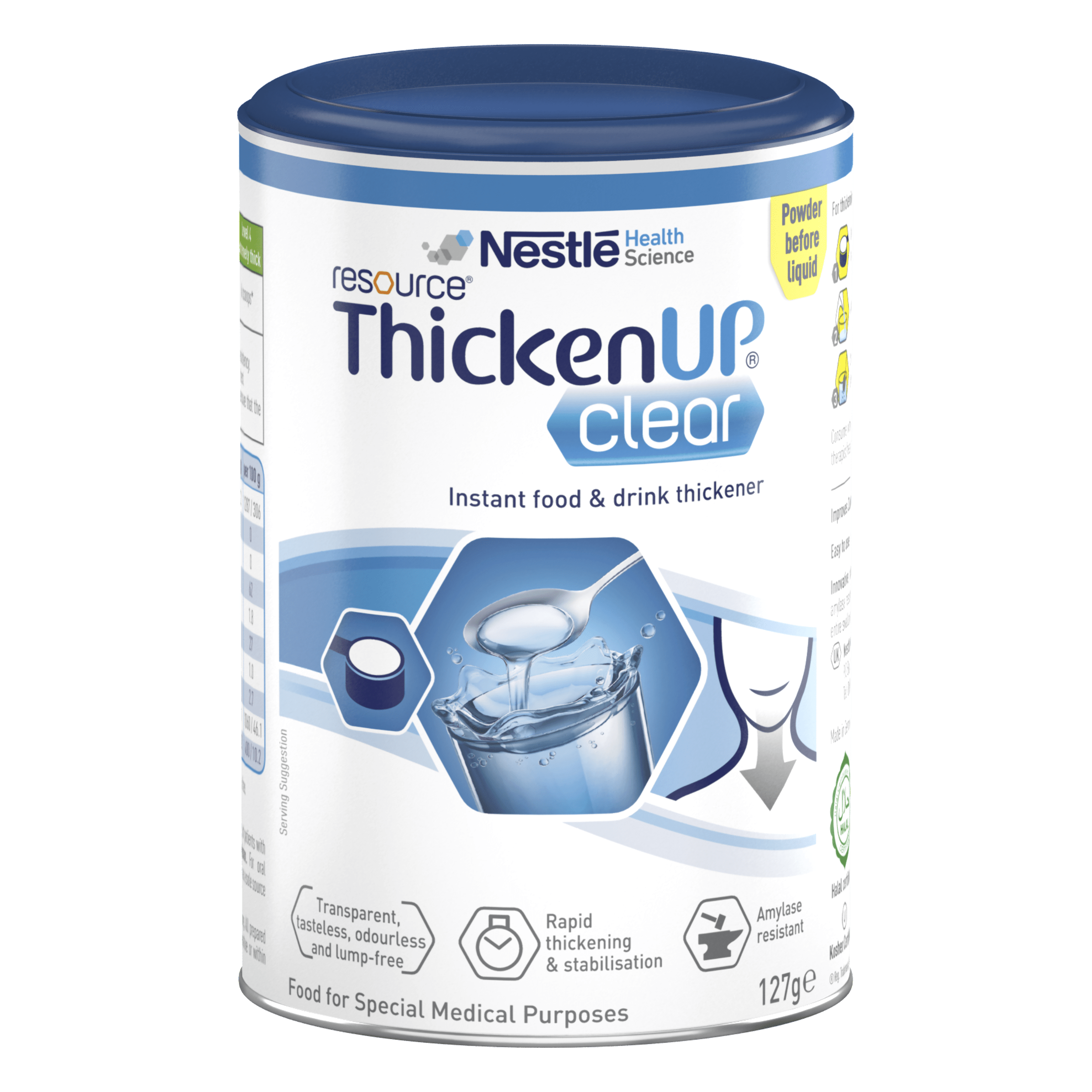 Resource Thickenup Clear Dysphagia Nestle Health Science